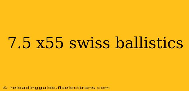 7.5 x55 swiss ballistics