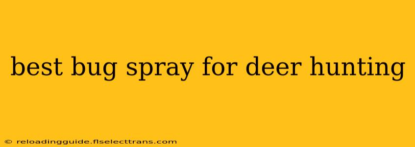 best bug spray for deer hunting