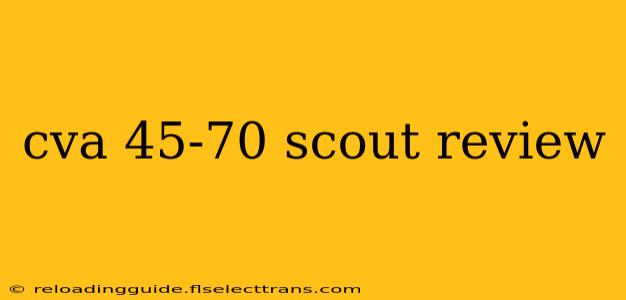 cva 45-70 scout review