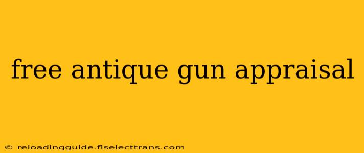 free antique gun appraisal