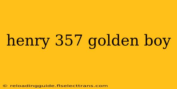 henry 357 golden boy