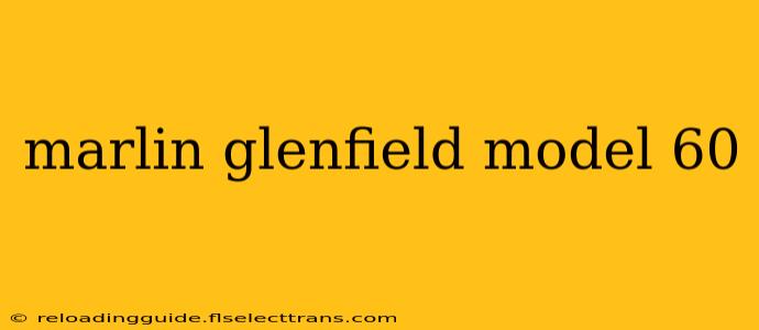 marlin glenfield model 60