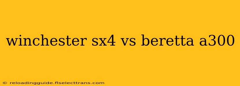 winchester sx4 vs beretta a300